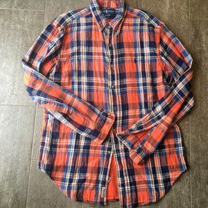 Ralph Lauren Long sleeve men's thick cotton shirt